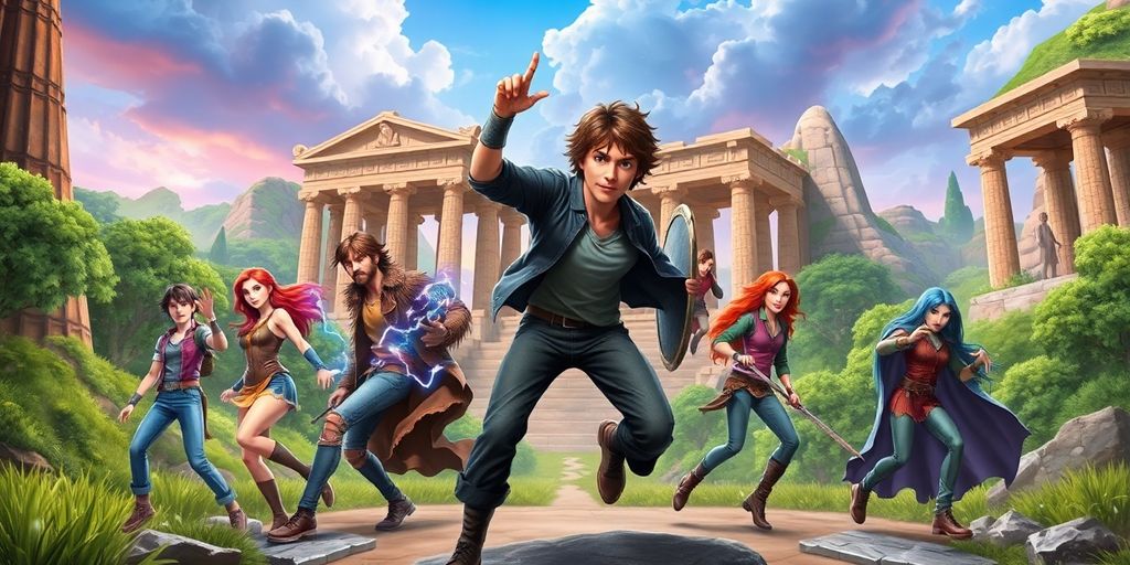 Os Herois do Olimpo Continuação da Aventura livros do Percy Jackson