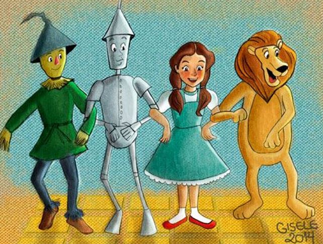 Personagens Principais O Magico de Oz