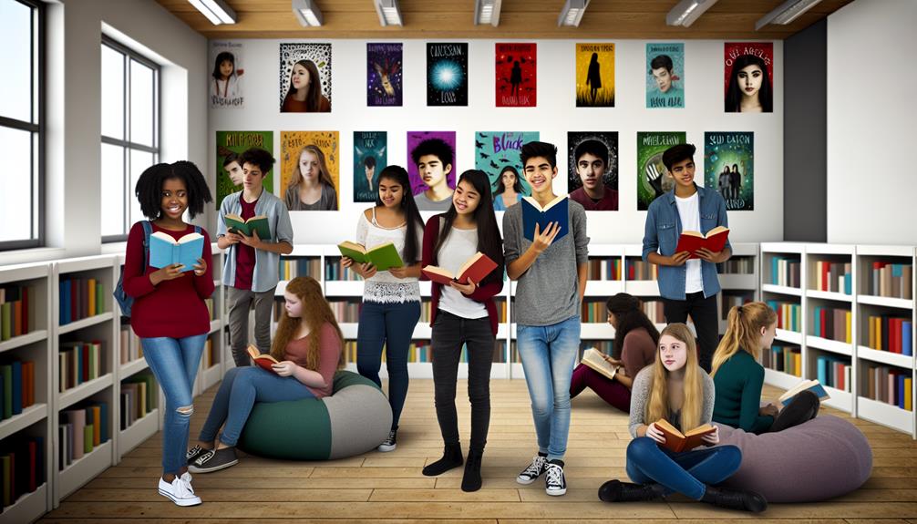 escolha de livros adolescentes