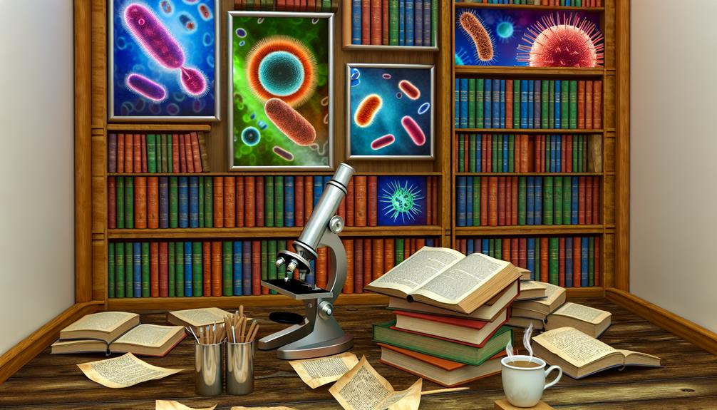 escolha de livros microbiologia