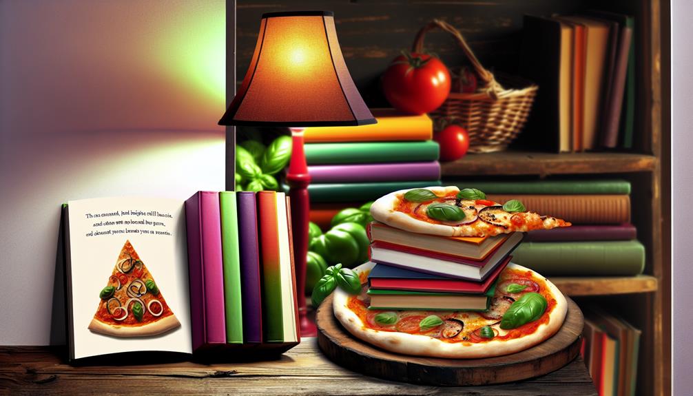 escolha livros sobre pizza