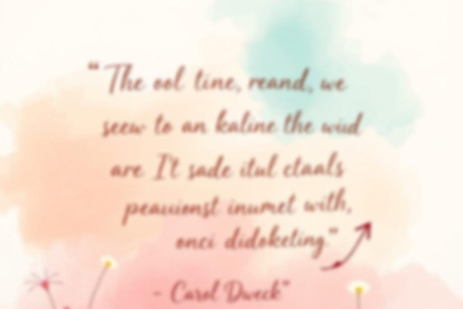 Frases do Livro Mindset - Carol Dweck